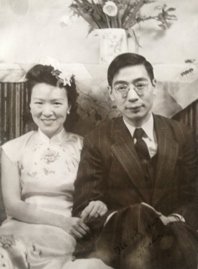 郭永怀与李佩的结婚照